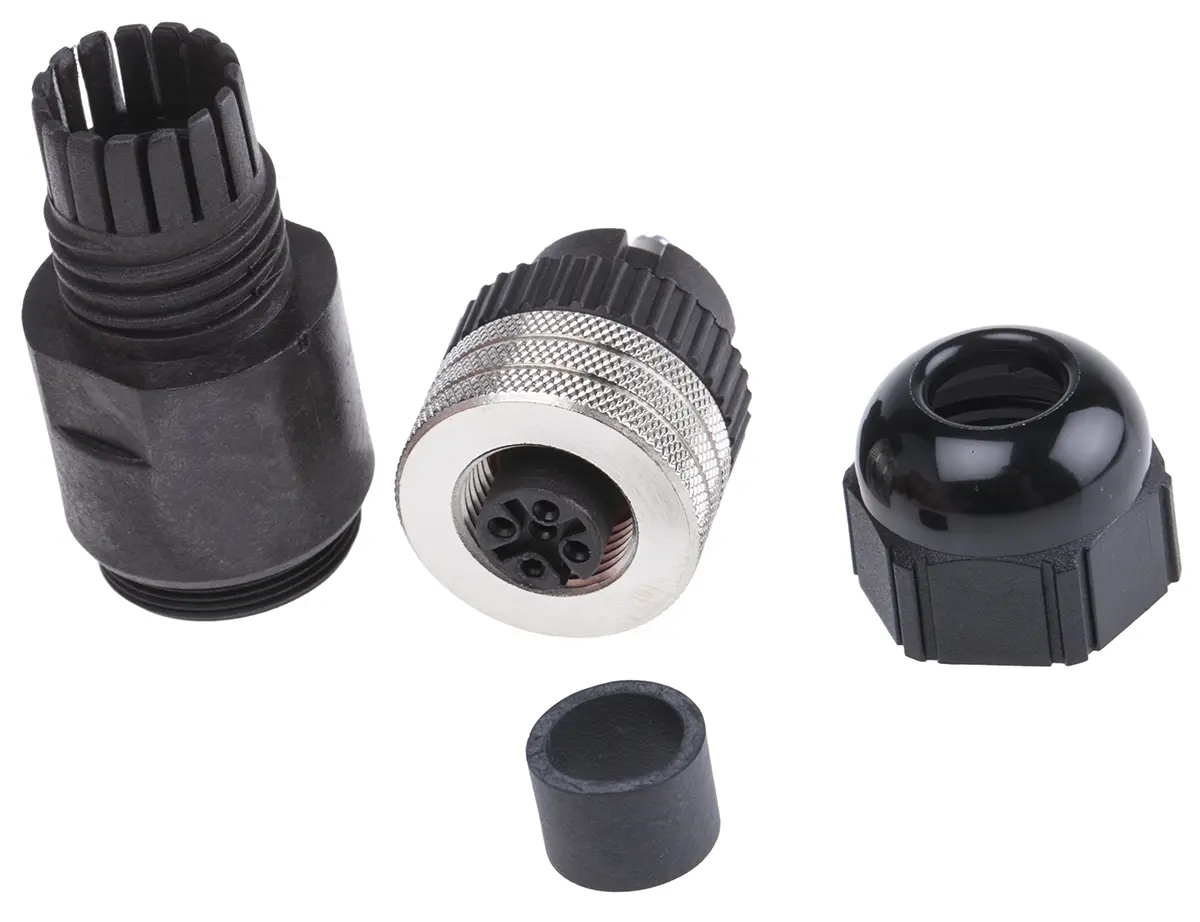 Produktfoto 1 von Brad from Molex 120071 20 M12 Industrie-Rundsteckverbinder Buchse 5-polig Buchse 4A Kabel IP40