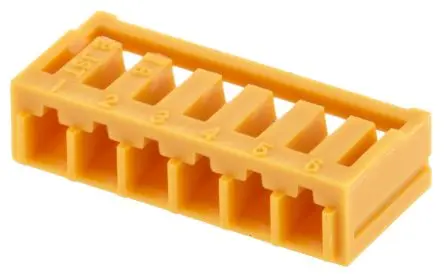 Produktfoto 1 von JST SAN Buchse Steckverbindergehäuse 2 mm, 6-polig / 1-reihig Gerade, Kabel für Platinensteckverbinder,