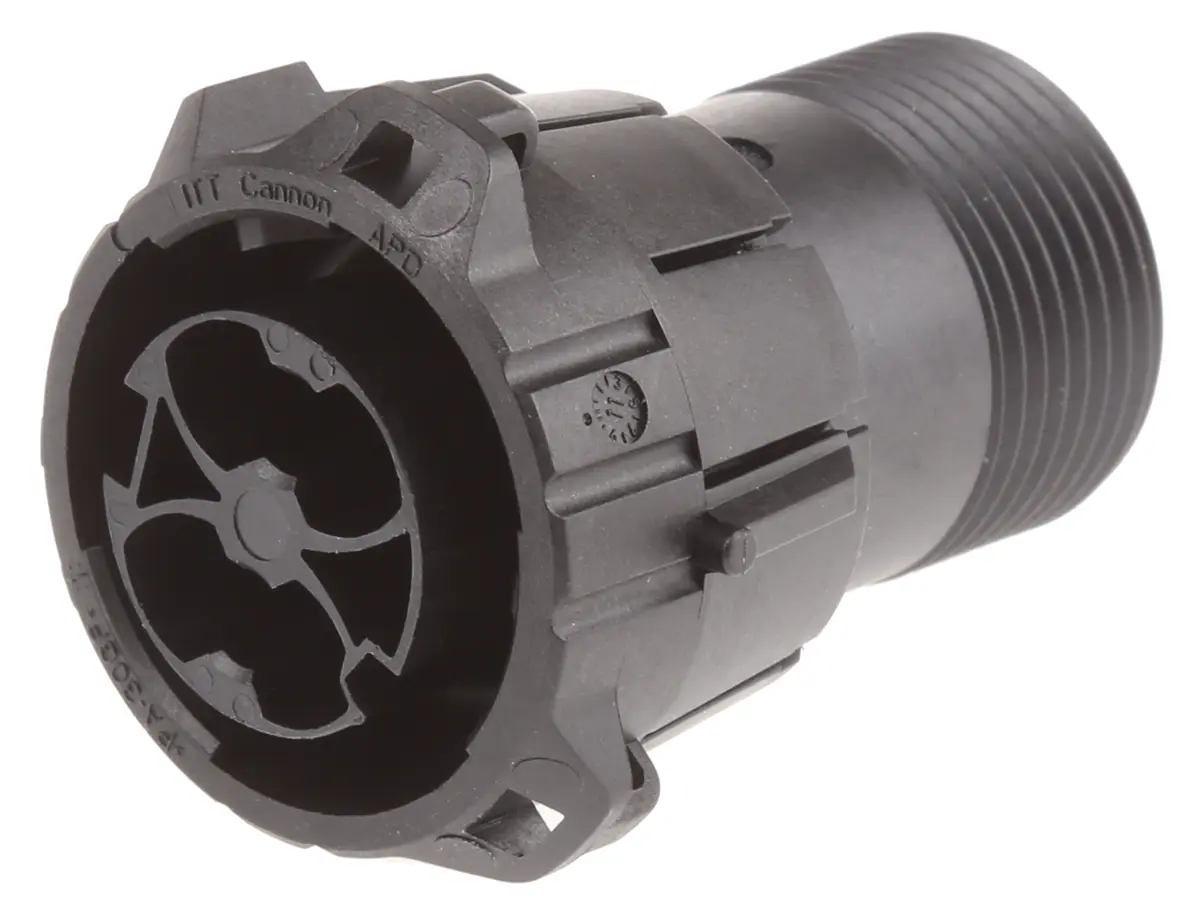 ITT Cannon APD Standard DIN-Stecker Gerade 2-polig, DIN 72585, 48 V dc IP40 Kabel Stecker