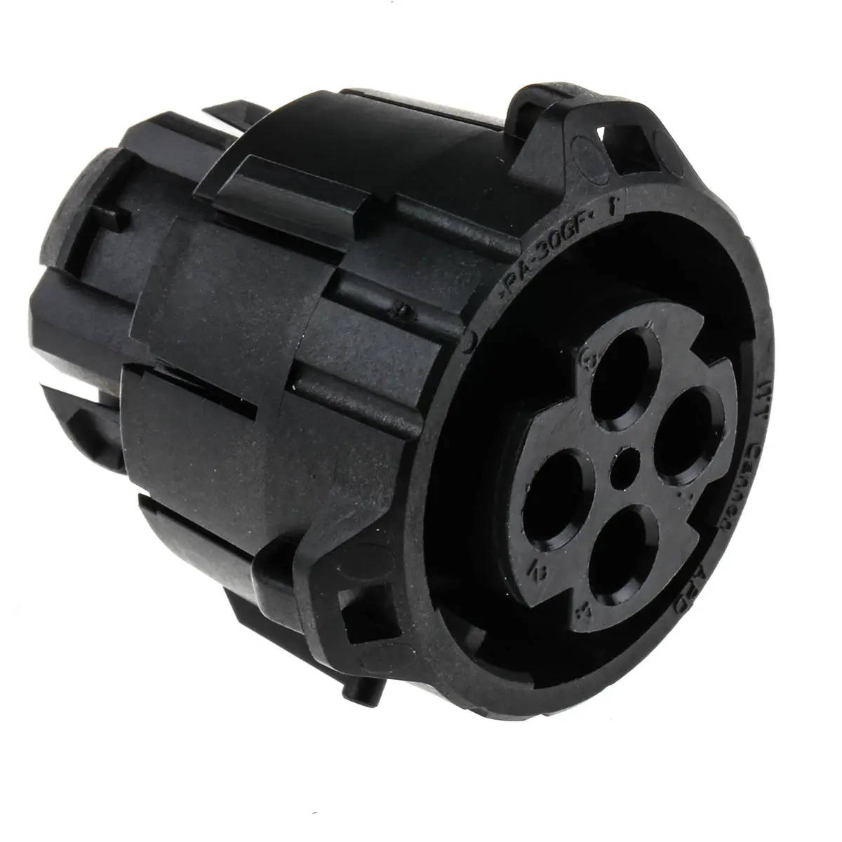 Produktfoto 1 von ITT Cannon APD Standard DIN-Stecker Gerade 4-polig, DIN 72585, 48 V dc IP69K, IP40 Kabel Stecker