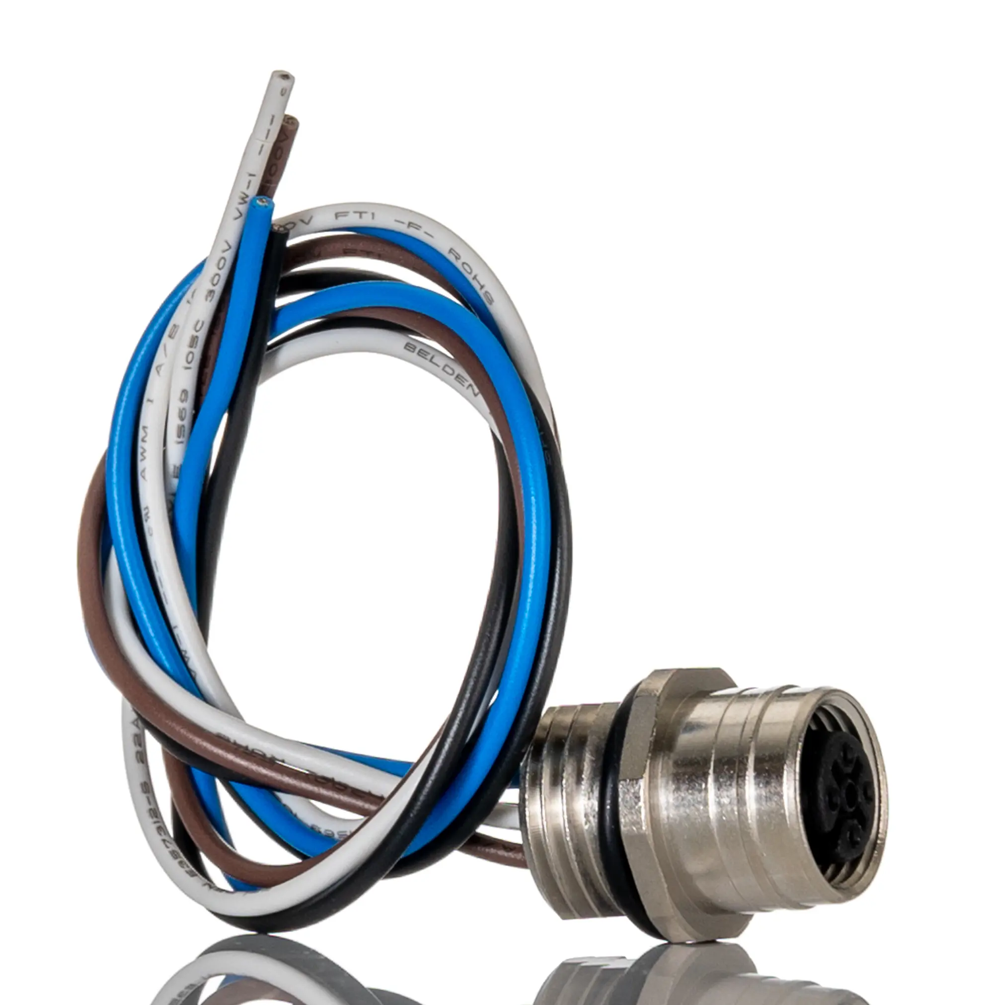 Molex Ultra-Lock, 4-polig Sensor-Betätigungselementkabel, Gerade Buchse 4 / Nicht abgeschlossen, Länge 300 mm