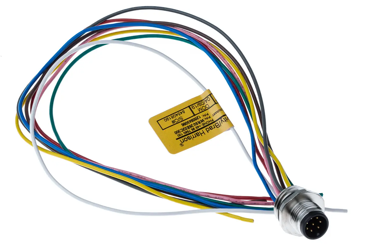 Produktfoto 1 von Molex Ultra-Lock, 8-polig Rundsteckverbinder, Gerade Stecker 8 / Nicht abgeschlossen, Länge 0.3 m