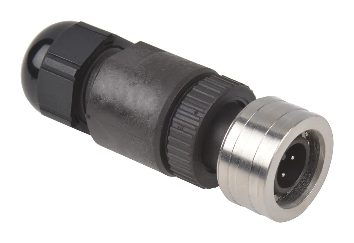Produktfoto 1 von Brad from Molex 120085 M12 Rundsteckverbinder Stecker 4-polig Stecker 4A Kabel IP69K