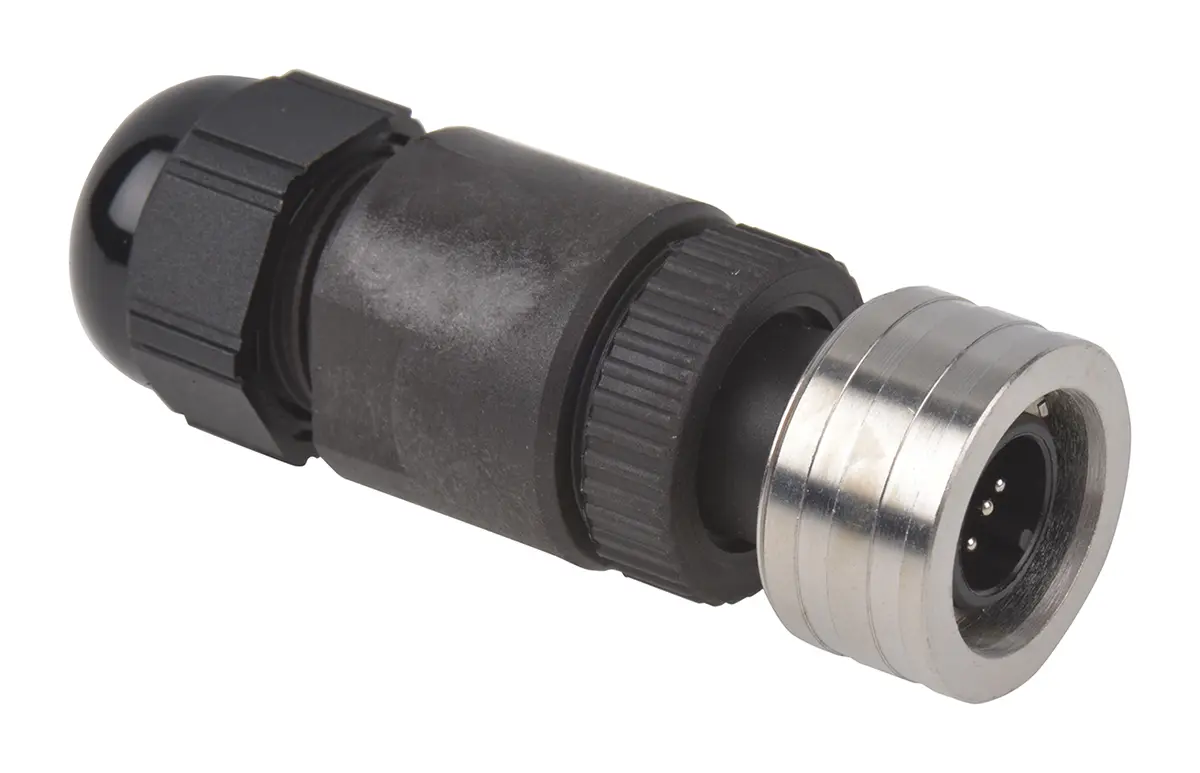 Brad from Molex 120085 M12 Rundsteckverbinder Stecker 5-polig Stecker 4A Kabel IP69K