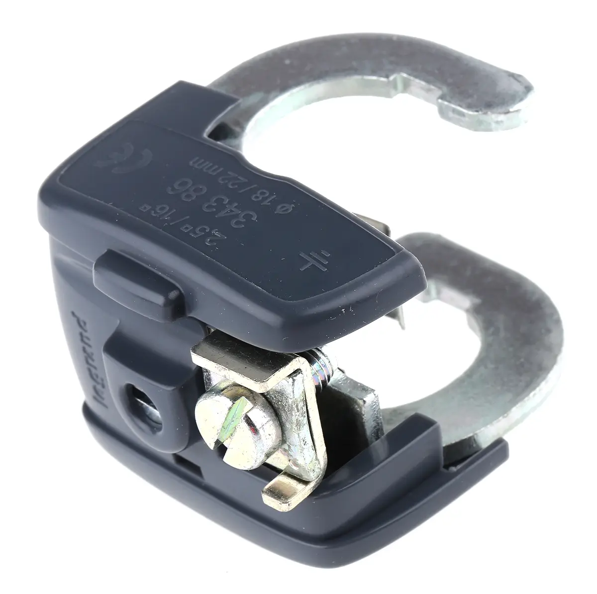 Produktfoto 1 von Legrand Polyamid Blitzschlag-Erdungsklemme Blitzschutz Schnellspanner Ultra, 10 mm²