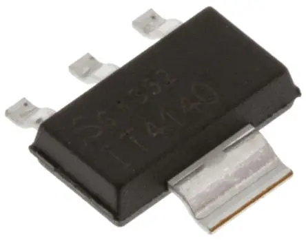 Produktfoto 1 von Infineon ITS 4140N 1 Leistungsschalter-IC Netzschalter, Hochspannungsseite High-Side 5 Ω 4-Pin 5 Ausg. SOT-223