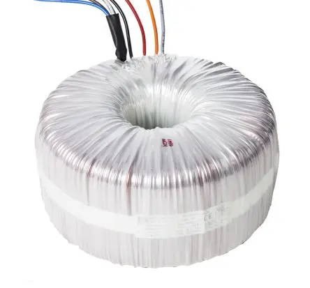 Produktfoto 1 von Block Ringkerntransformator, Primär 230 V ac / Sekundär 2 x 115 V ac 2 Ausg. 3000 VA 21 kg 60 Hz 50 Hz