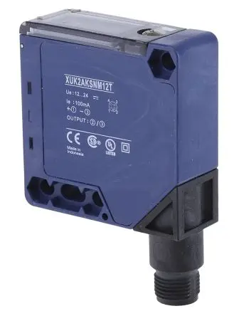 Produktfoto 1 von Telemecanique Sensors XUK Kompakt Optischer Sensor, Durchgangsstrahl, Halbleiterausgang Ausgang, 4-polig M12