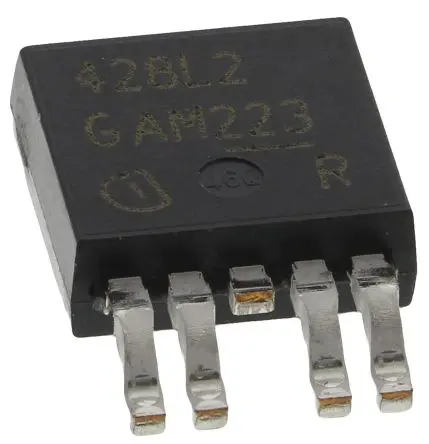 Produktfoto 1 von Infineon BTS428L2 1 Leistungsschalter-IC Netzschalter, Hochspannungsseite High-Side 120 mΩ 5-Pin 5 Ausg. TO-252