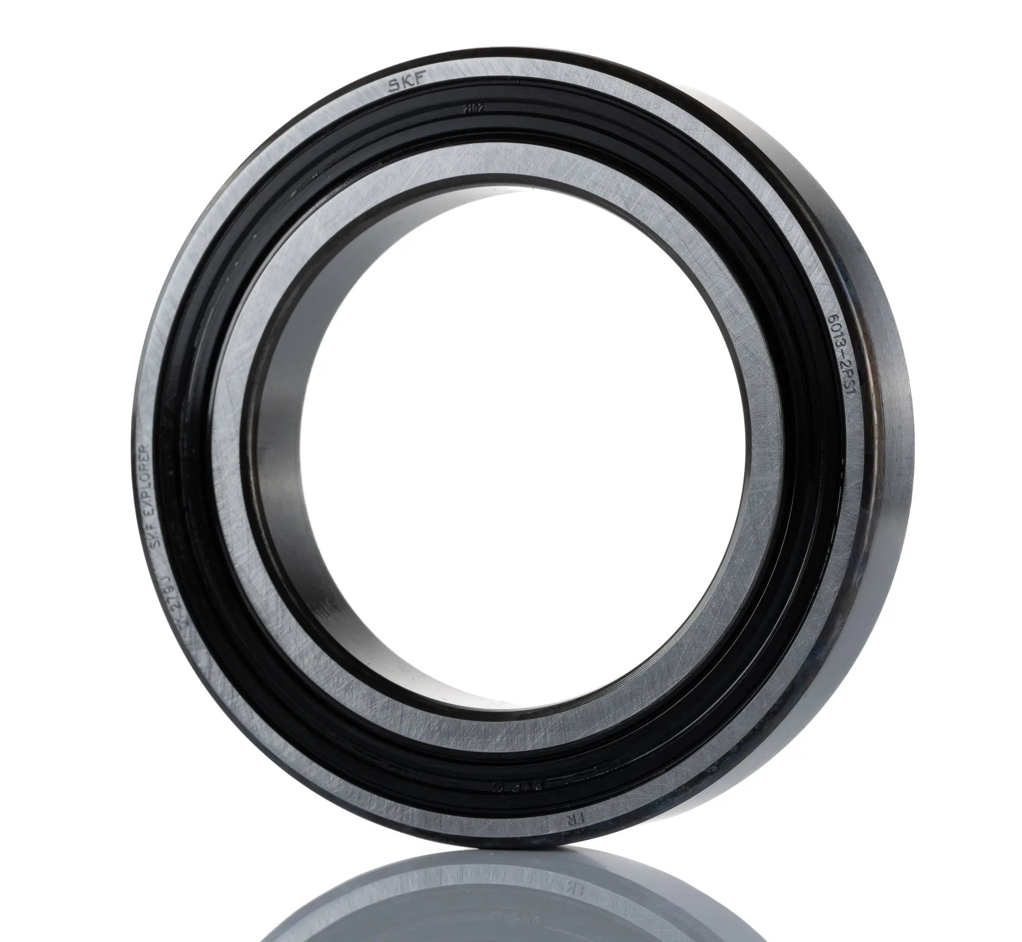SKF 1-reihig Kugellager glatt, Innen-Ø 65 mm / Außen-Ø 100 mm Außen-ø , Breite 18 mm