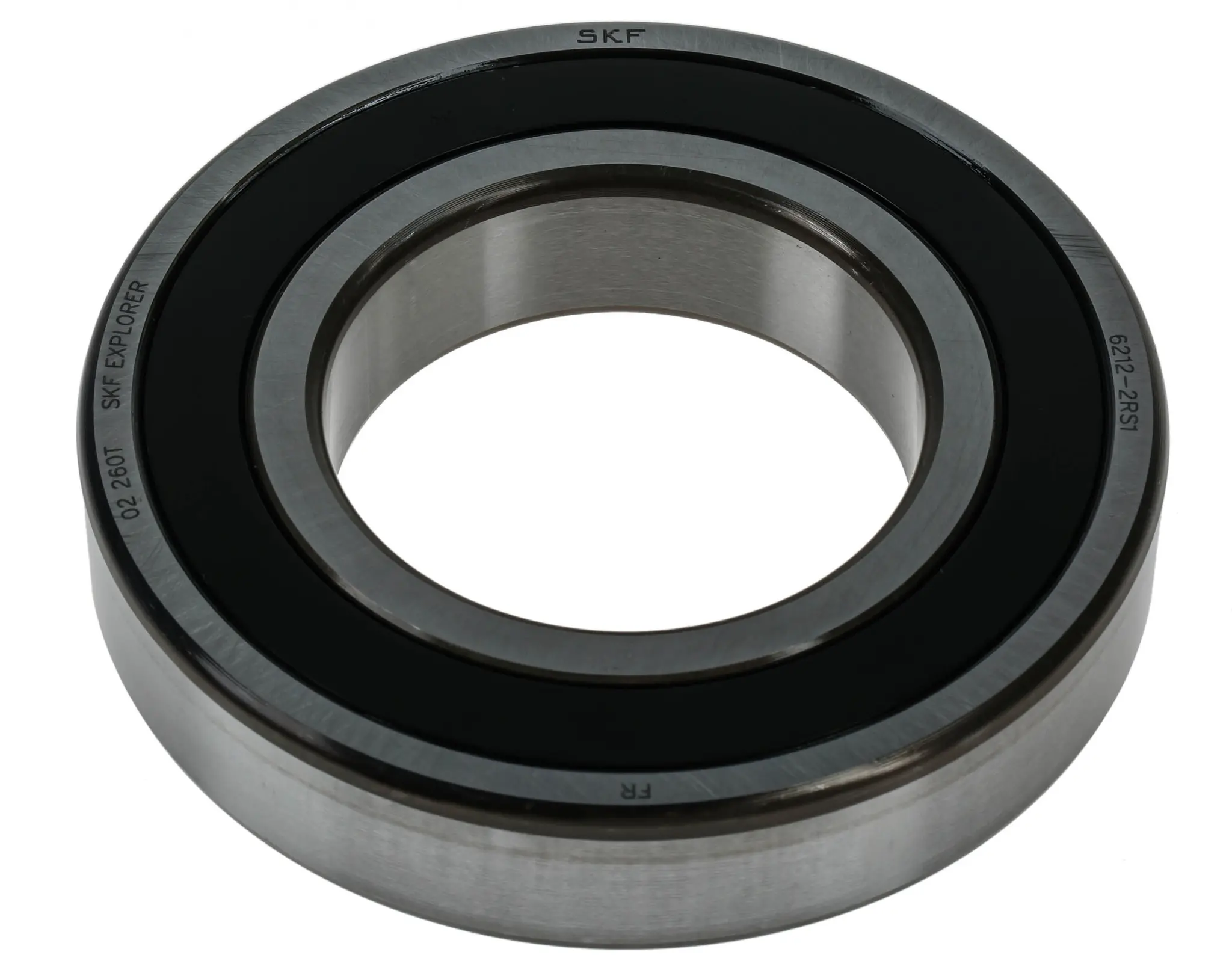 Produktfoto 1 von SKF 1-reihig Kugellager glatt, Innen-Ø 60 mm / Außen-Ø 110 mm Außen-ø , Breite 22 mm