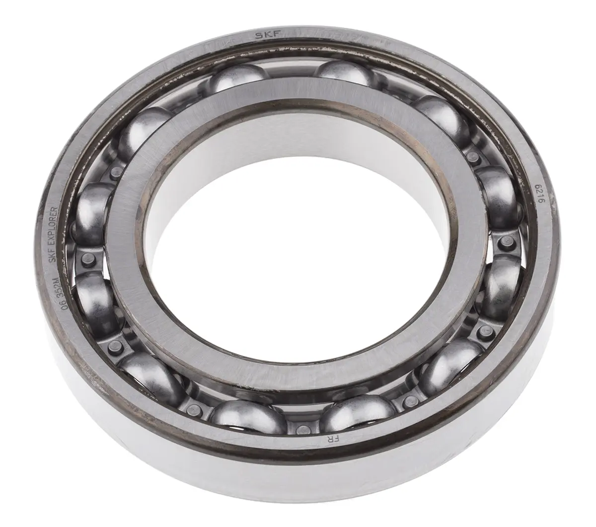 Produktfoto 1 von SKF 1-reihig Kugellager glatt, Innen-Ø 80 mm / Außen-Ø 140 mm Außen-ø , Breite 26 mm