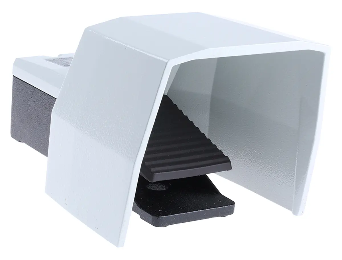 Produktfoto 1 von Siemens SIRIUS Fußschalter Typ Not-Aus-Fußschalter Tastend, 1-poliger Umschalter Aluminium, IP 65