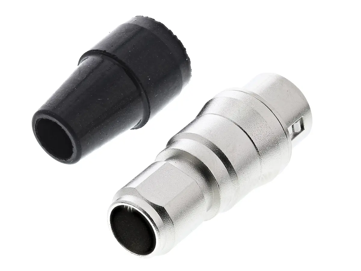 Produktfoto 1 von Hirose HR10 7 Miniature Rundsteckverbinder Stecker 6-polig Stecker 2A Kabel
