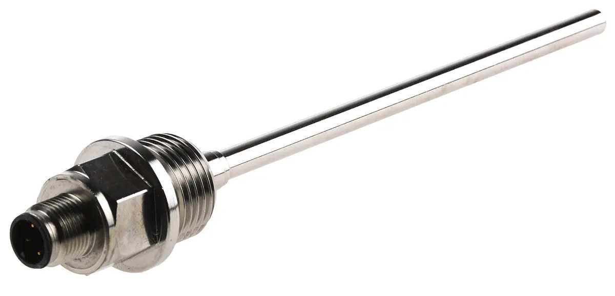 Produktfoto 1 von Jumo PT100 Temperatursensor Ø 6mm x 150mm → +200°C, 2m Leitung