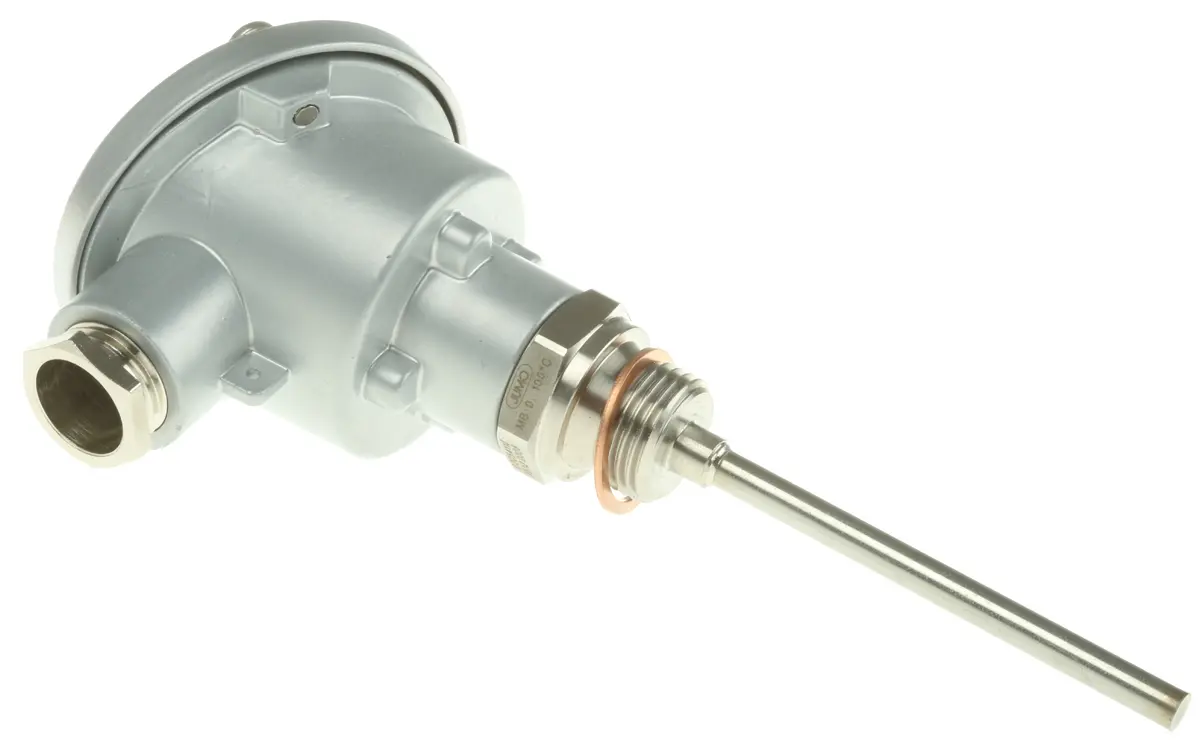 Produktfoto 1 von Jumo PT100 Temperatursensor Ø 6mm x 100mm → +400°C