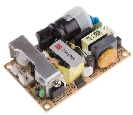Produktfoto 1 von MEAN WELL EPS-25 Schaltnetzteil 1-Ausg. 12V dc 25 W, Chassis 370 V dc, 264V ac 2.1A