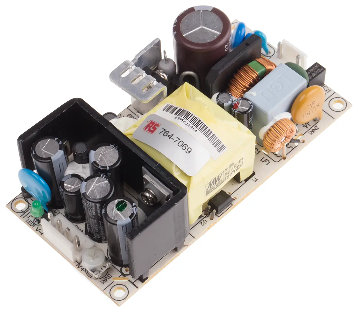 Produktfoto 1 von MEAN WELL EPS-65 Schaltnetzteil 1 5V dc 55 W, Fahrgestell 264V ac