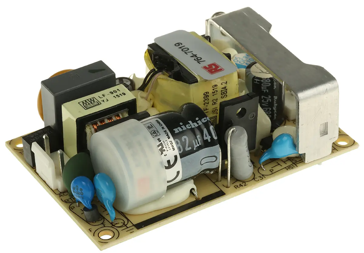 MEAN WELL EPS-35 Schaltnetzteil 1 12V dc 36 W, Fahrgestell 370 V dc, 264V ac