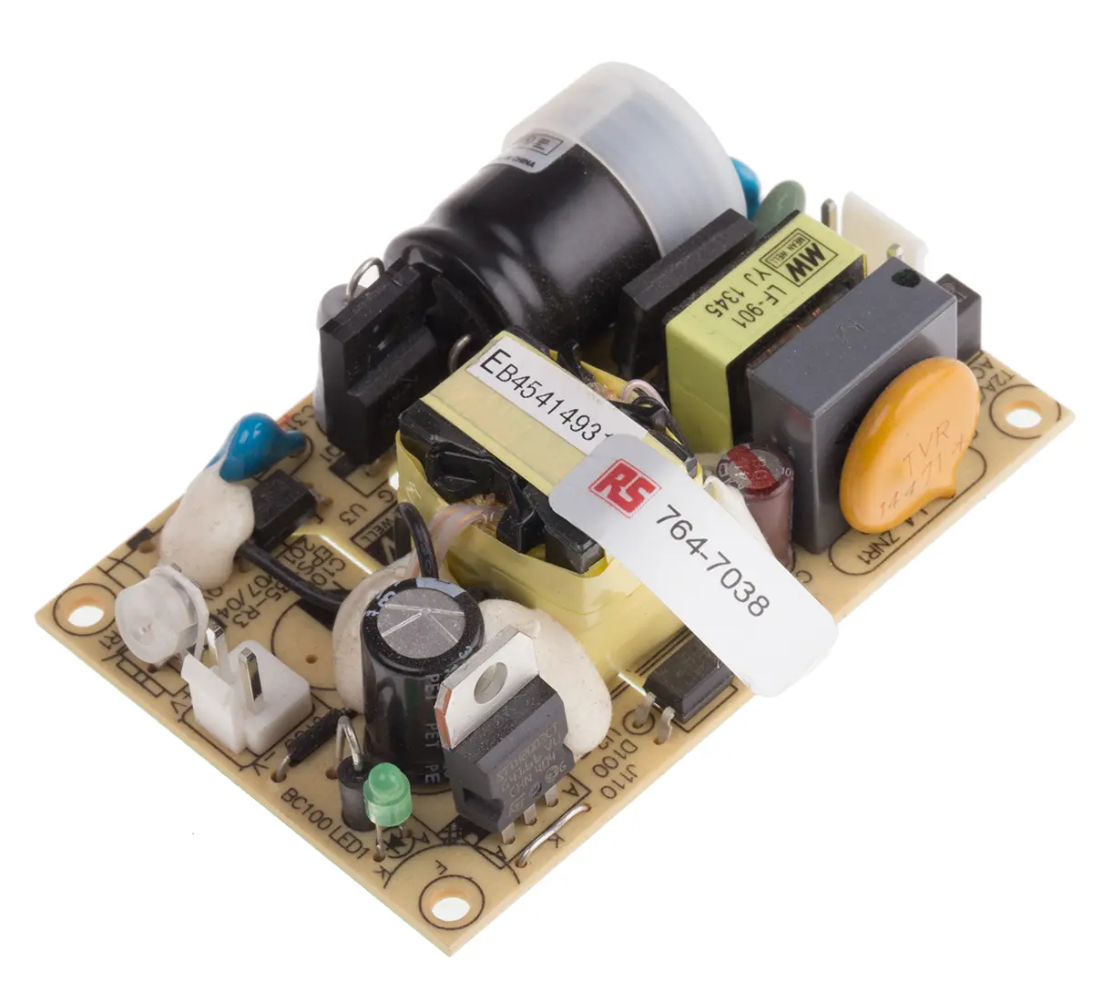Produktfoto 1 von MEAN WELL EPS-35 Schaltnetzteil 1 48V dc 36 W, Fahrgestell 370 V dc, 264V ac