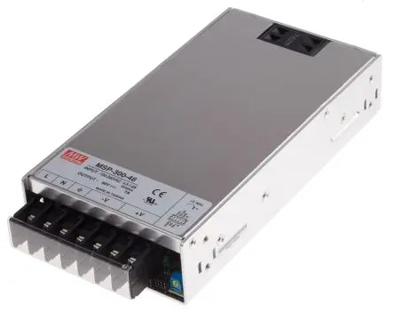 Produktfoto 1 von MEAN WELL MSP-300 Schaltnetzteil 1-Ausg. 48V dc 336 W, Chassis 370 V dc, 264V ac 7A