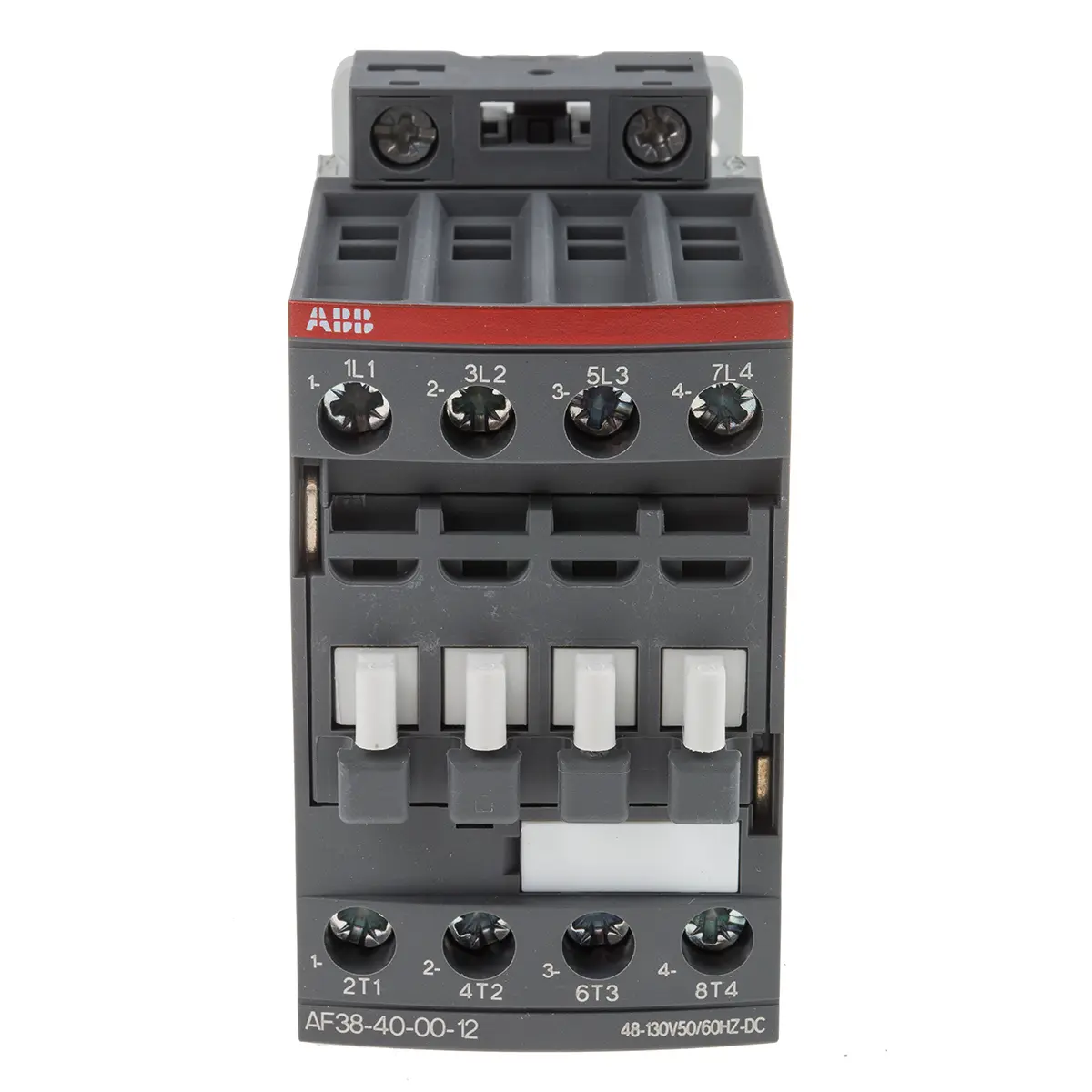 Produktfoto 1 von ABB AF38 Schütz 110 V ac/dc-Spule, 4-polig, 690V ac / 55 A 130 V 4 Schließer Motorsteuerung