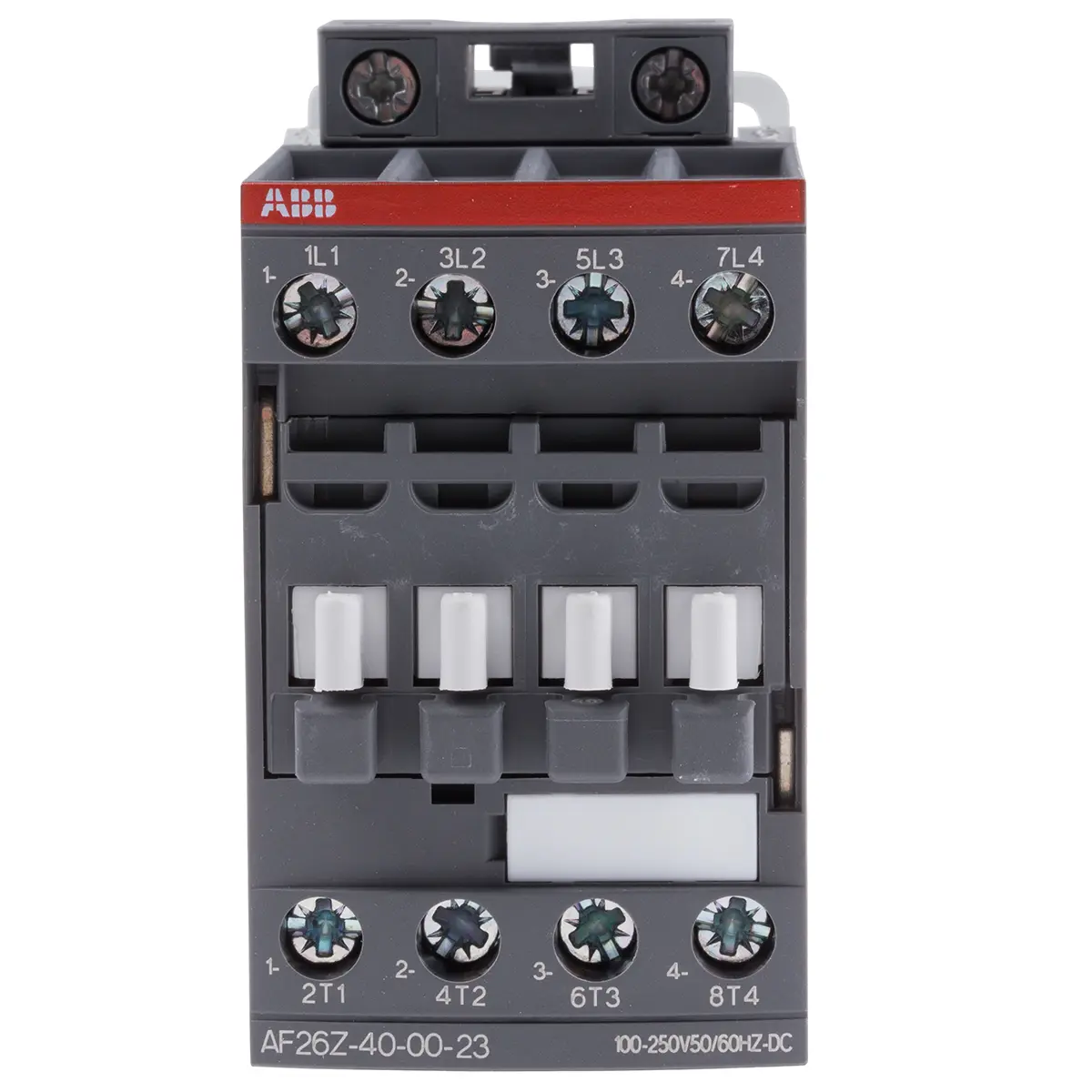 Produktfoto 1 von ABB AF26Z Schütz 230V ac-Spule, 4-polig, 690V ac / 45 A 250V 11 kW 4 Schließer Steuergerät