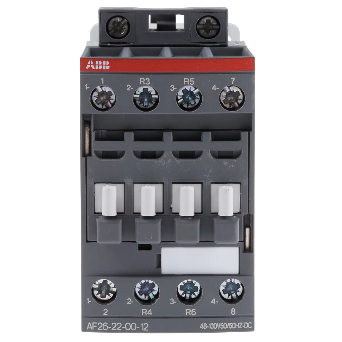Produktfoto 1 von ABB AF26 Schütz 110 V ac/dc-Spule, 4-polig, 690V ac / 45 A 130 V 11 kW 2 Schließer/2 Öffner Motorsteuerung