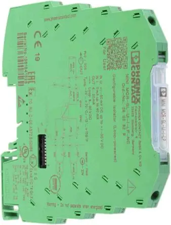Produktfoto 1 von Phoenix Contact Serie MINI MCR Signalwandler 30V dc, 8 V dc, Strom/Spannung 0 → 40 mA EIN / Strom 4 → 20 mA AUS