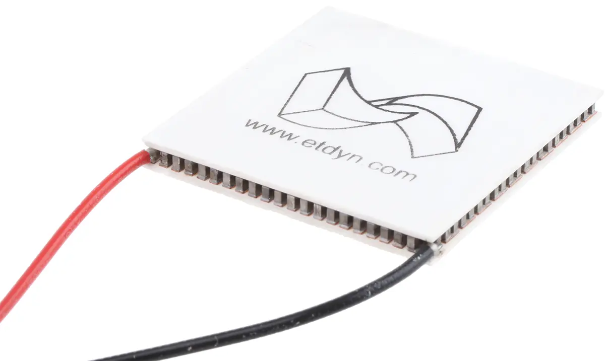 Produktfoto 1 von European Thermodynamics Peltier-Element 9.1W, 1A, 18.6V 40 x 40mm