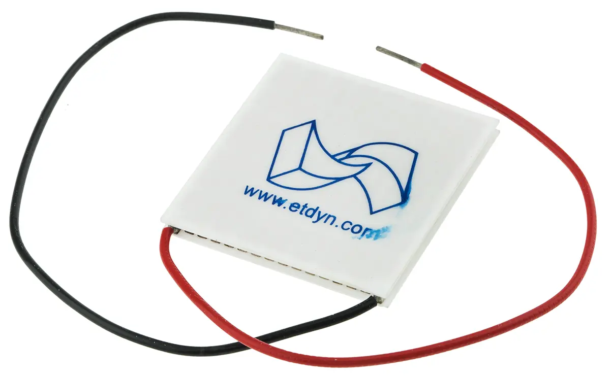 Produktfoto 1 von European Thermodynamics Peltier-Element 2.1W +150K max., 1.72A, 3.91V 40 x 40mm
