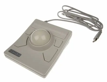 Produktfoto 1 von APEM Trackball, Kugel ø 57 mm Verdrahtet Beidhändig 5 Tasten USB