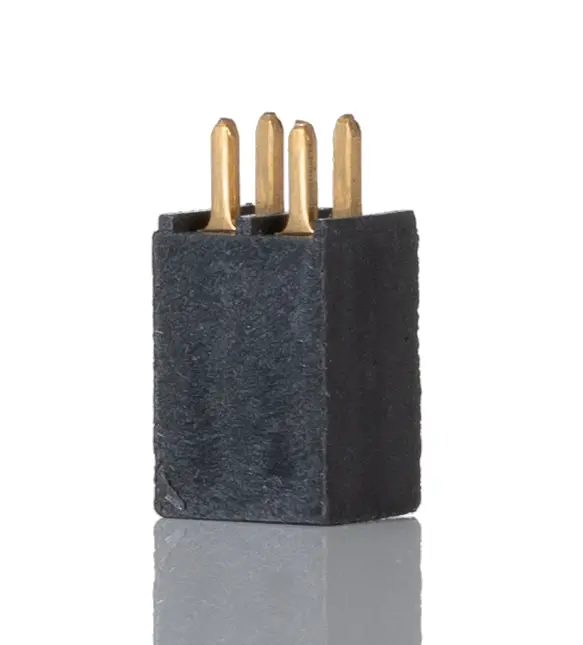 Samtec SSQ Leiterplattenbuchse Gerade Durchsteckmontage 4-polig / 2-reihig, Raster 2.54 mm Lot