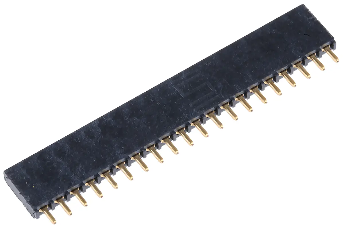 Samtec SSQ Leiterplattenbuchse Gerade Durchsteckmontage 20-polig / 1-reihig, Raster 2.54 mm Lot