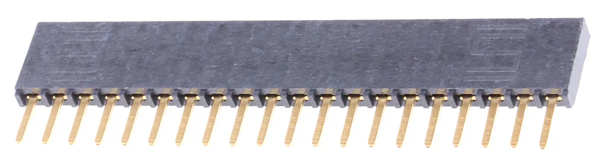 Samtec SSW Leiterplattenbuchse Gerade Durchsteckmontage 20-polig / 1-reihig, Raster 2.54 mm Lot