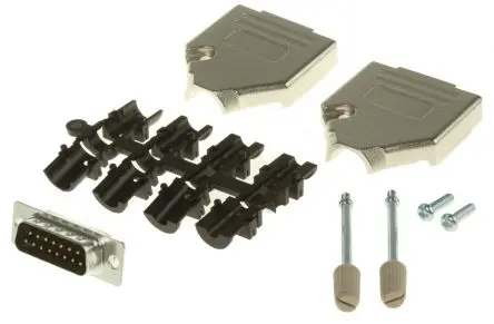 Produktfoto 1 von MH Connectors MHDTZK D-Sub-Steckverbinder Gerade, 15-polig