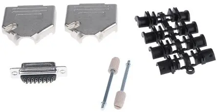 Produktfoto 1 von MH Connectors MHDTZK D-Sub-Steckverbinder Gerade, 15-polig