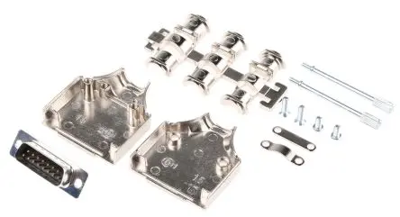 Produktfoto 1 von MH Connectors MHDM D-Sub-Steckverbinder Gerade, 15-polig