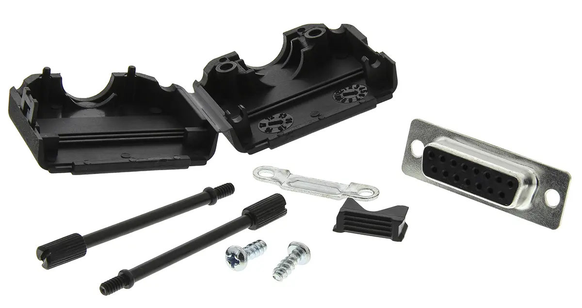 Produktfoto 1 von MH Connectors MHDPPK D-Sub-Steckverbinder Gerade, 15-polig