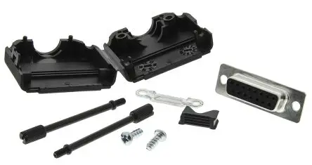 Produktfoto 1 von MH Connectors MHDPPK D-Sub-Steckverbinder Gerade, 15-polig