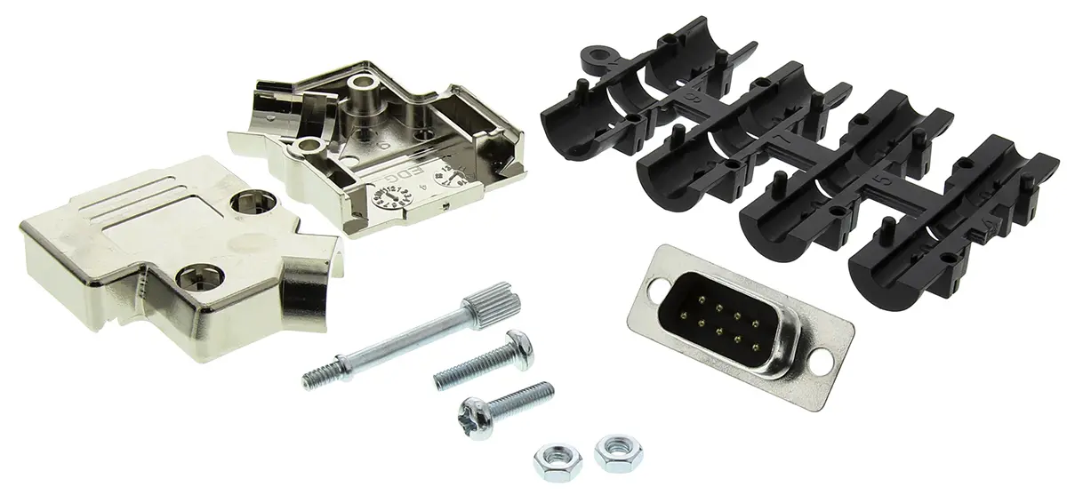 Produktfoto 1 von MH Connectors MHD45PK D-Sub-Steckverbinder 45 Grad, 9-polig