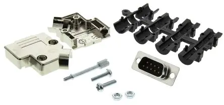 Produktfoto 1 von MH Connectors MHD45PK D-Sub-Steckverbinder 45 Grad, 9-polig
