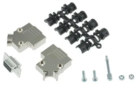 Produktfoto 1 von MH Connectors MHD45PK D-Sub-Steckverbinder 45 Grad, 9-polig