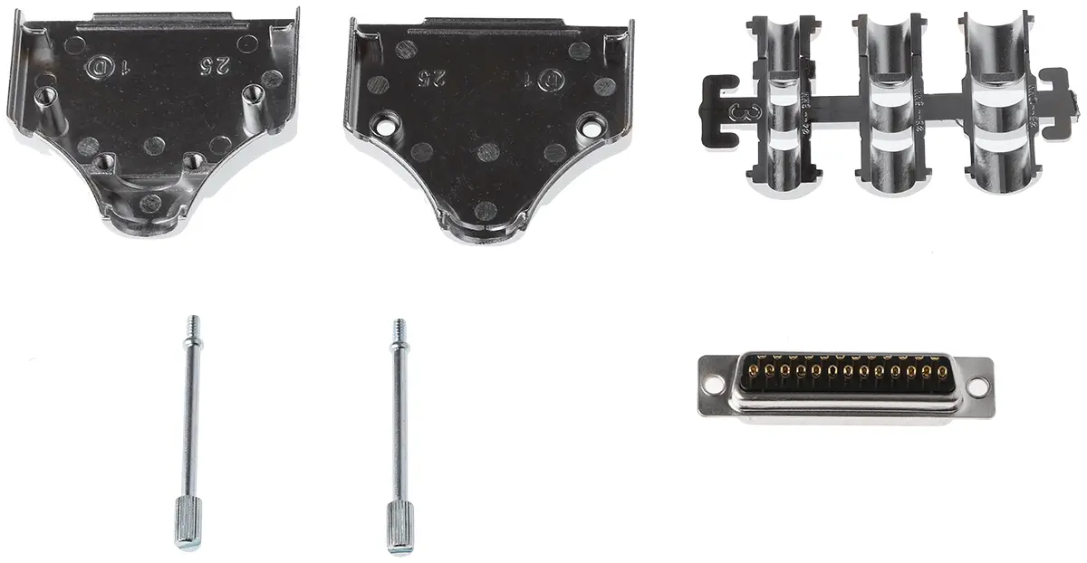 Produktfoto 1 von MH Connectors MHDM D-Sub-Steckverbinder Gerade, 25-polig