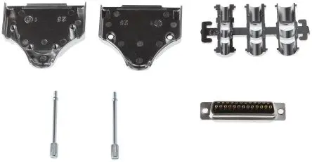 Produktfoto 1 von MH Connectors MHDM D-Sub-Steckverbinder Gerade, 25-polig