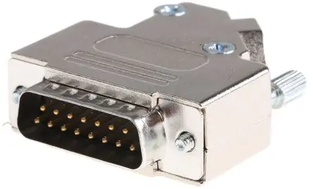 Produktfoto 1 von MH Connectors D45ZK D-Sub-Steckverbinder Gerade, 15-polig