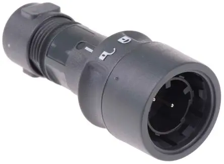 Produktfoto 1 von Bulgin Buccaneer 6000 32 Standard Rundsteckverbinder Stecker 2-polig Stecker 16A Kabel IP66, IP68, IP69K