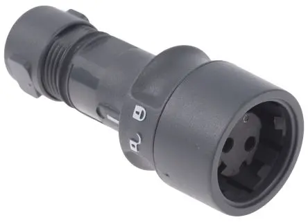 Produktfoto 1 von Bulgin Buccaneer 6000 32 Standard Rundsteckverbinder Buchse 2-polig Buchse 16A Kabel IP66, IP68, IP69K