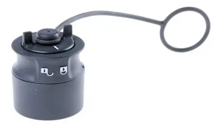 Bulgin 6000 Buchse Staubkappe aus Thermoplast Größe 32, Tafelmontage, IP66, IP69K, IP68 Nickel