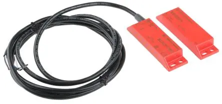 Produktfoto 1 von Telemecanique Sensors XCS-DMP Magnetisch 2-m-Kabel Berührungsloser Sicherheitsschalter 100V dc aus Kunststoff, 2 Öffner,